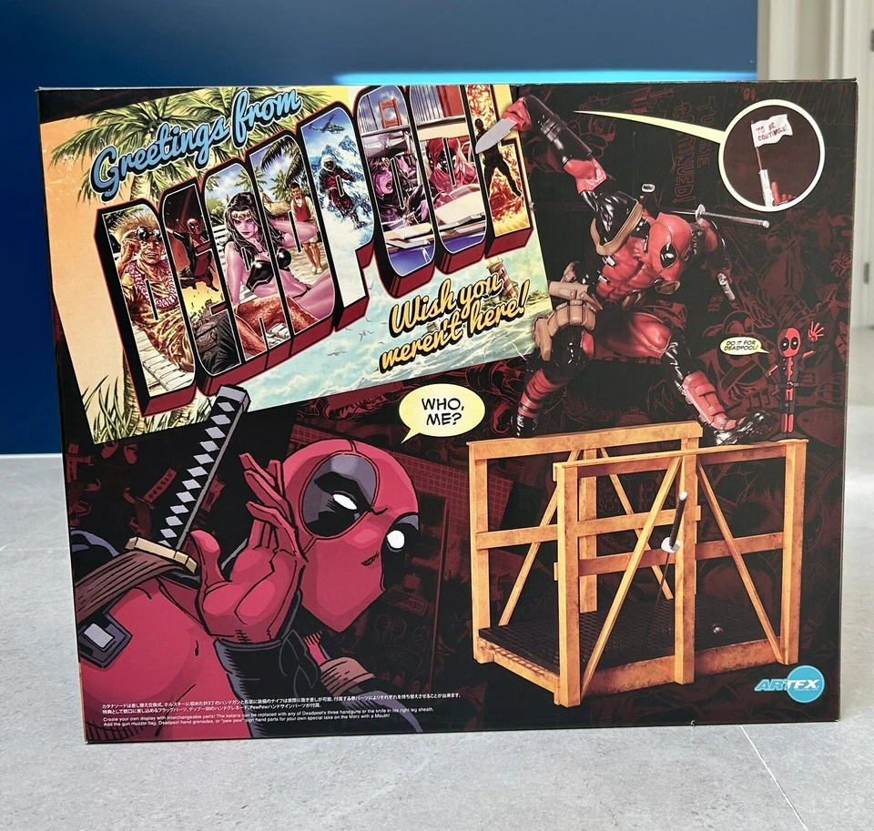 Estatua Super Deadpool ARTFX como nueva Foto 2 de 4