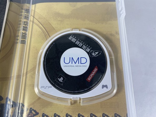 PSP Metal Gear Solid Portable Ops Sony Playstation Portable PSP JP Game Complete - Picture 4 of 7