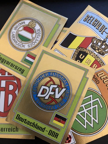 FIGURINE PANINI - EURO 80 - SCUDETTI NAZIONALI - CON VELINA