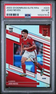 2022-23 PANINI DONRUSS ELITE FIFA #223 JOAO NEVES PSA 6 | eBay