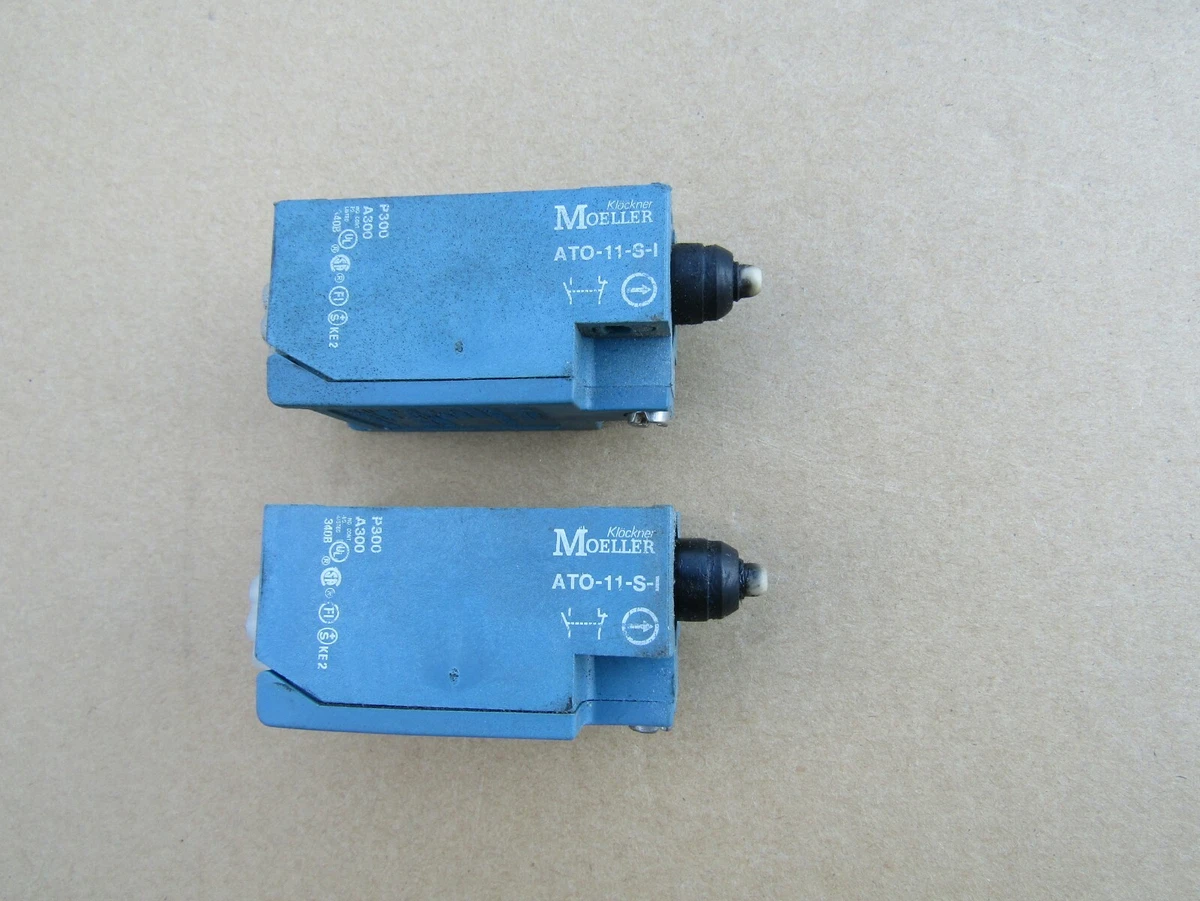 KLOCKNER MOELLER ATO-11-S-I Limit Switch (QUANTITY 2)