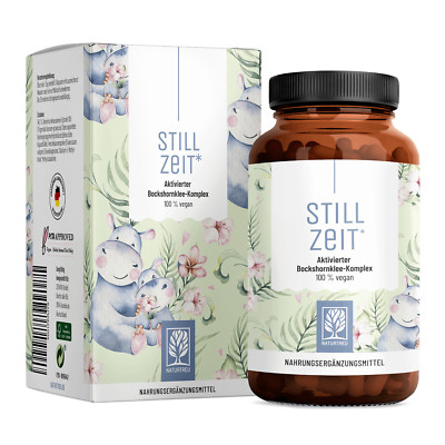 Stillzeit Bockshornklee Kapseln Komplex vegan stillende Mütter B12 NATURTREU 
