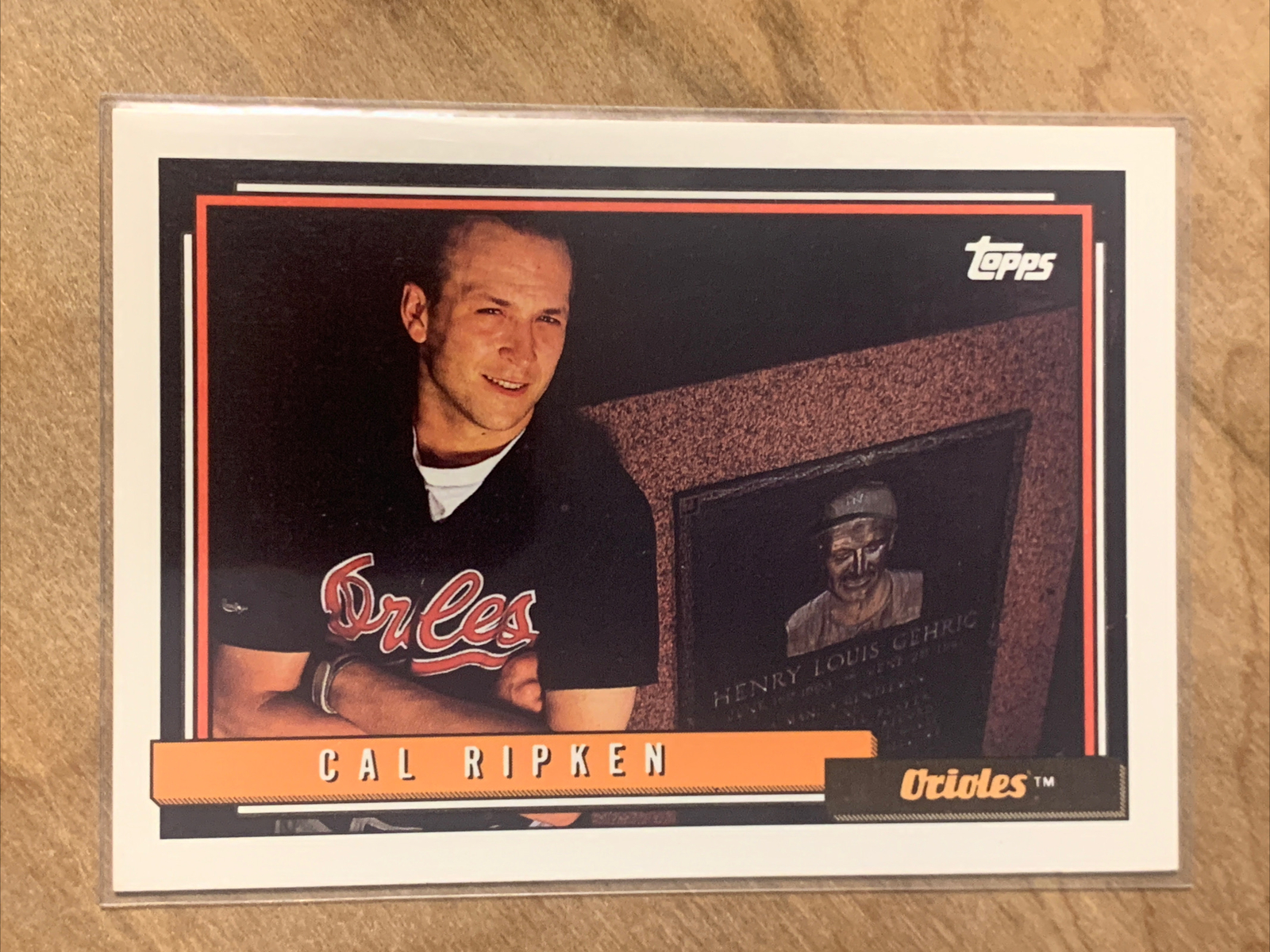 1992 Topps Baseball Card Cal Ripken Jr. #40 Baltimore Orioles
