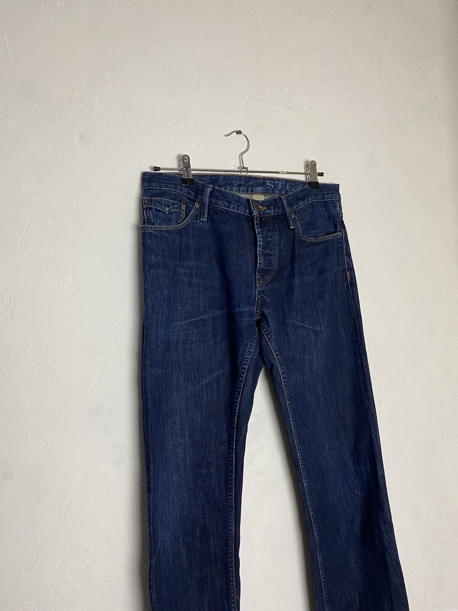 Burberry Brit Denim Blue Jeans 30X32 Straight Leg Pants | eBay