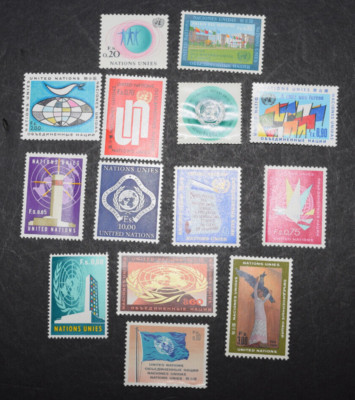 1969-1970 United Nations/Geneva Stamps Scott #1-14 - MNH/OG/VF | eBay