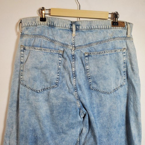 Polo Ralph Lauren Damen O Wide Leg Light Wash Jeans GR. 33 - 35"x33" -14" Rise - Bild 8 von 15