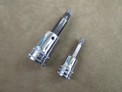 SNAP ON NO.FTSM8E & STSM10B METRIC TRIPLE SQUARE 8MM & 10MM SPLINE