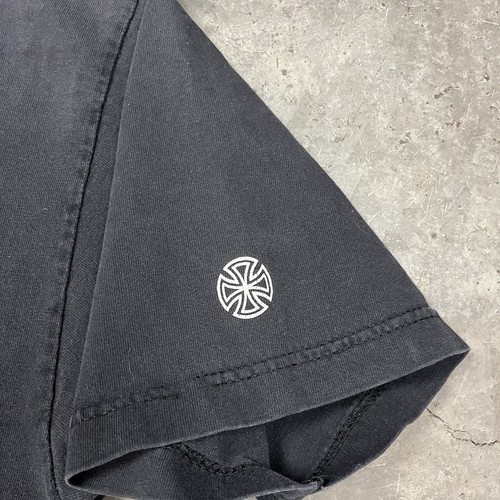Vintage 90s Y2K Independent Truck Company Faded Skate T Shirt Black L - 第 6/10 張圖片