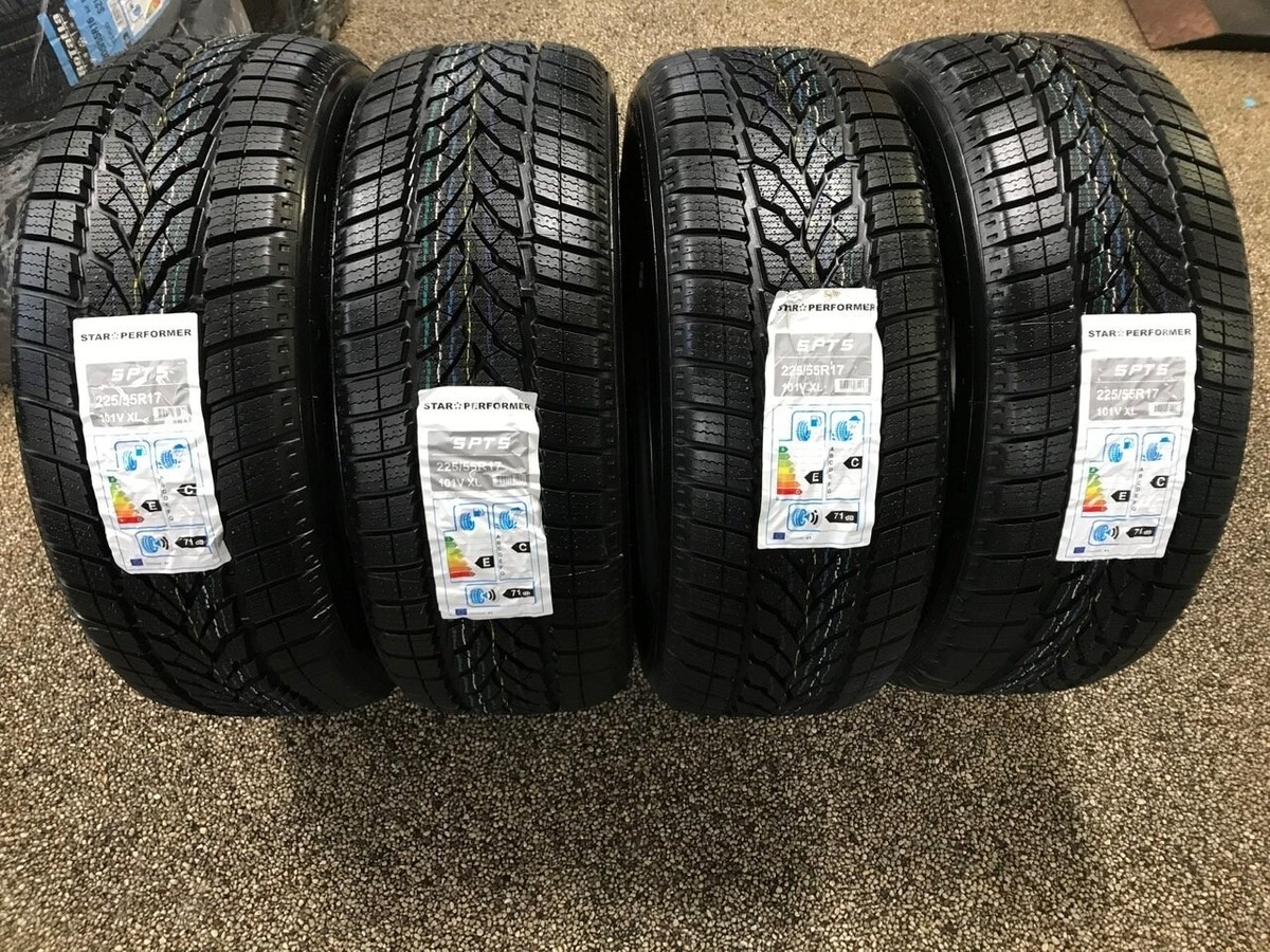 Vinterdæk, / 225 / 55 R17, mønster Ny – dba.dk – Køb og Salg af Nyt og ...