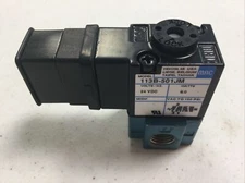 NEW MAC VALVES INC 113B-501JM/24 VDC, FREE SHIPPING