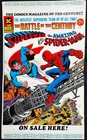 1976 SUPERMAN vs AMAZING SPIDER-MAN Original Oversized Advertising Display~ RARE