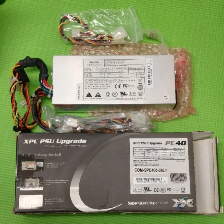 Shuttle SilentX PC40 400W Power Supply (COM-SPC400-00L1) - Image 4 of 4