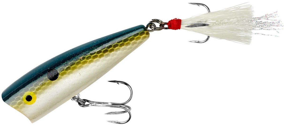 Rebel Teeny Pop R Foxy Momma Bass Popper Topwater Surface Lure