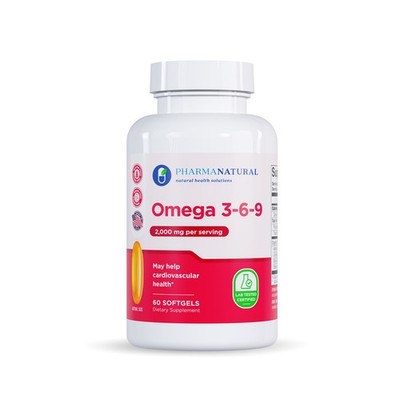 Omega-3-6-9 2000mg 60 Softgels