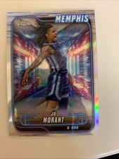 Topps Chrome Ja Morant Memphis Basketball Card