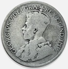 1929 Canada 25 Cents Quarter King George V 80% Silver #2