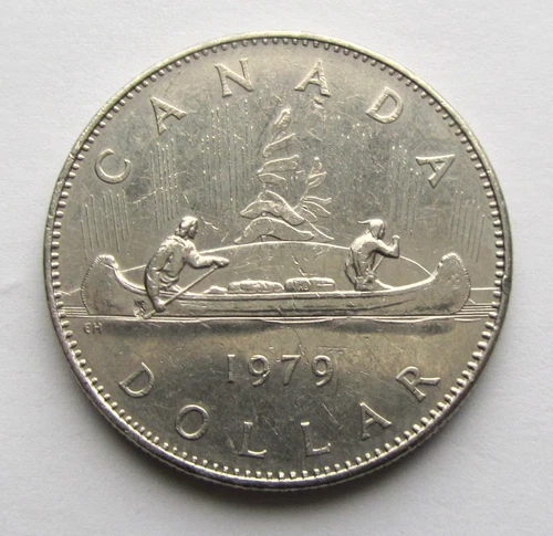 1979 Canada 1 Dollar Circulated World Coin KM# 120.1