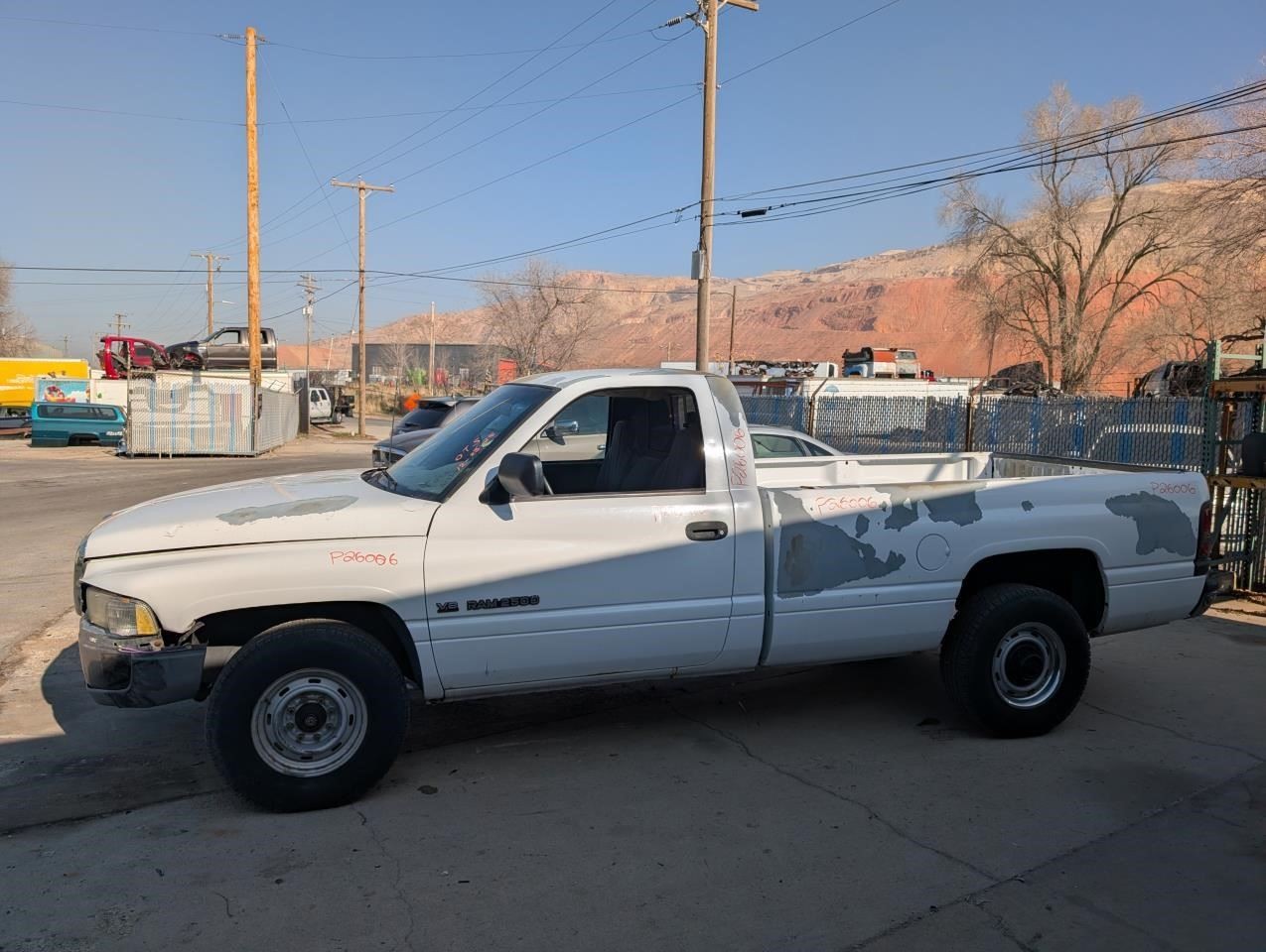 Wheel 16x6-1/2 Steel Lug 8 Slot Painted Fits 98-03 DODGE 1500 VAN 633369 thumbnail 3