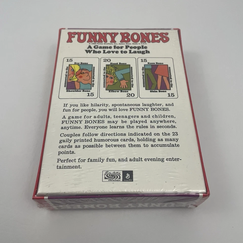 SEALED Vintage 1968 FUNNY BONES Card Game - Image 2 of 4