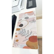 Bohemian Botanical Abstract Large Gaming Mouse Pad 23.6"x11.5" Non-Slip Desk Mat