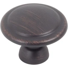 Essential Cabinet Knob, 1-3/8 Inches, Vintage Bronze by Stone Harbor Hardware