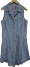 Womens Jep's Blue Midi Dress Size 38 Pit 18" Length 26"