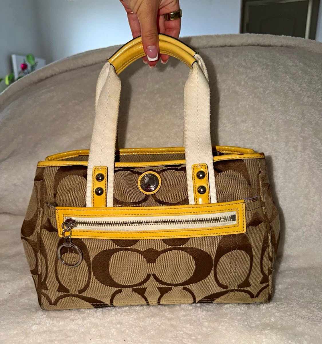 25+ Coach Tote Yellow Bags & Handbags for Women for sale | Updated