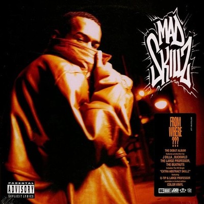 MAD SKILLZ '' FROM WHERE??? '' SEALED EURO LP  ** COLOURED VINYL ** CLASSIC Q-TIP