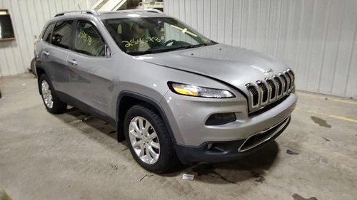 14-21 Jeep Cherokee Left Driver Door Mirror (Billet Silver PSC)