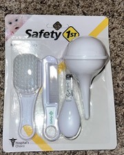 Safety 1st Baby Care Basics 4 piece grooming Tools white