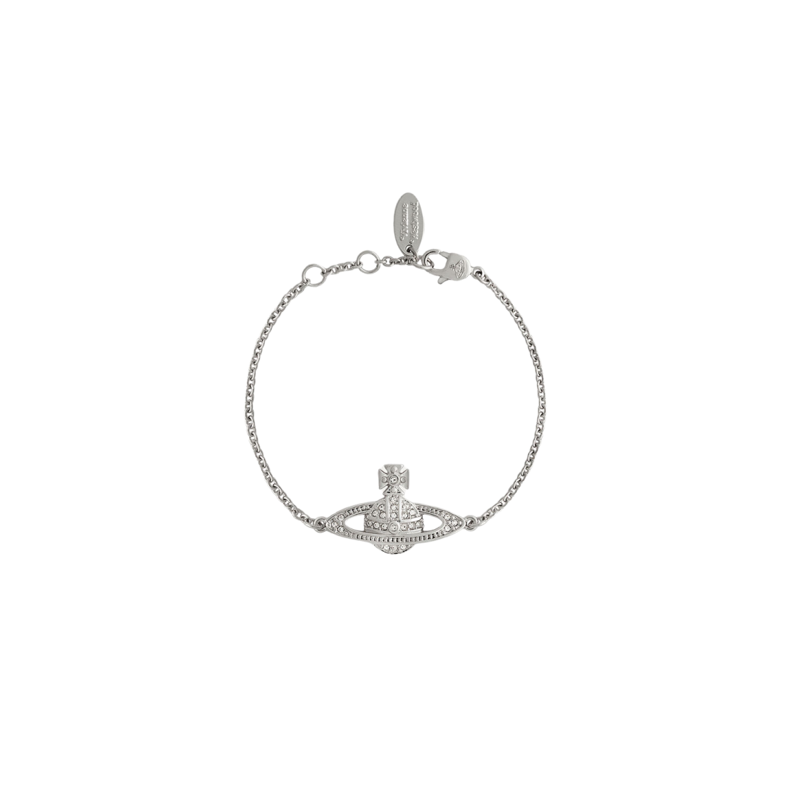 Vivienne Westwood Mini Bas Relief Chain Bracelet Silver | eBay