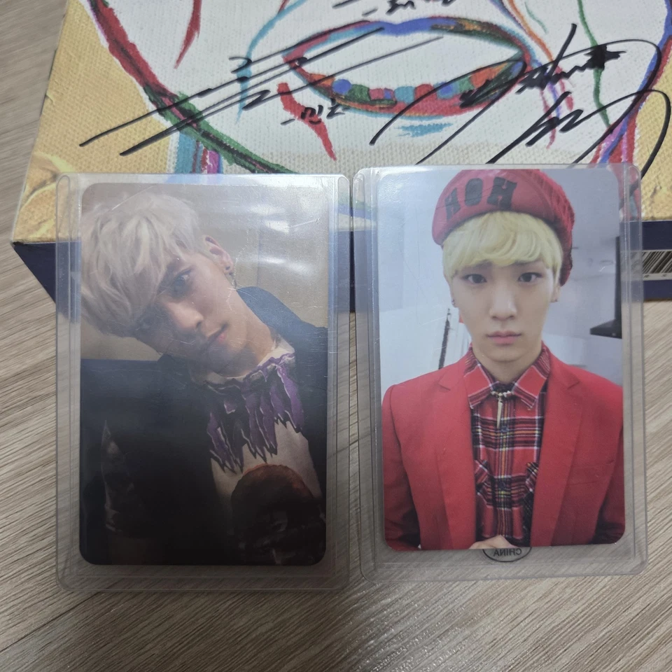 Bound by Shinee (CD, 2013) Hand sign + post card Foto 2 de 3