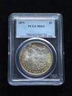 1879 Morgan Silver Dollar PCGS Graded MS63 Toning #13047763