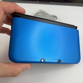 Nintendo 3DS XL Handheld Console READ SPR-001 Blue/Black US Model Charger Stylus