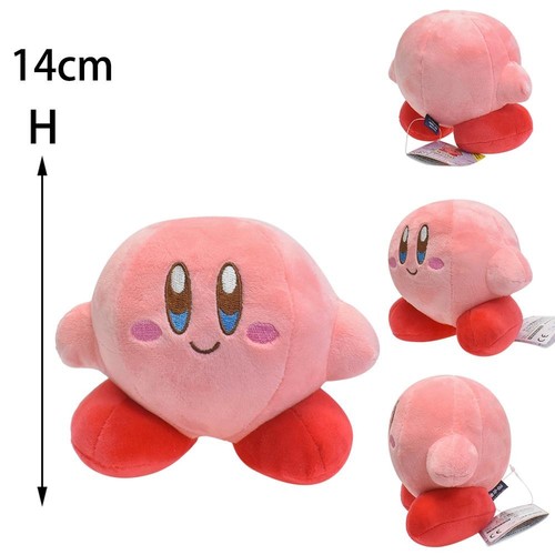 1pc,Star Kirby Plush Doll Pink Heart Stuffed Plush Toy Great Gift For Children - Picture 26 of 28