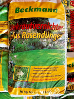 Beckmann Uv 20 Kg RasendüNger Mit Unkrautvernichter Premium Npk Langzeitwirkung