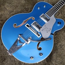 Chitarra elettrica acustica Gretsch G6136T-59 Limited Falcon Lake Placid Blue