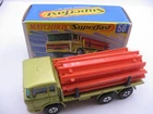 MATCHBOX 1-75 No58 DAF GIRDER TRUCK MADE IN ENGLAND 1971 BY LESNEY