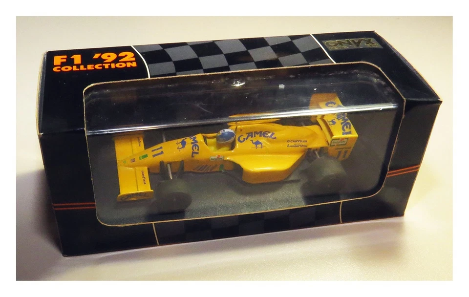 ONYX 1:43  CAMEL LOTUS 102 LAMBORGHINI F1-1990 DEREK WARWICK - Imagen 3 de 4