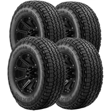 (QTY 4) 215/65R16 Nexen Roadian ATX 102H XL Black Wall Tires