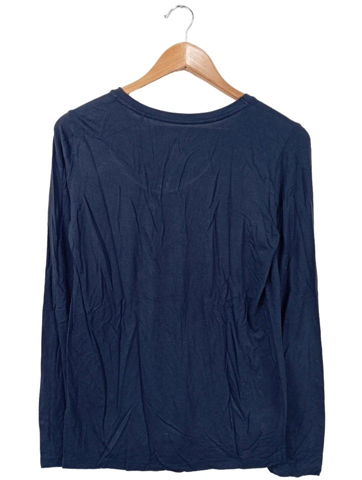 SCHIESSER Manga larga Mujeres Camisa Talla EU 36 azul look casual - Imagen 2 de 4