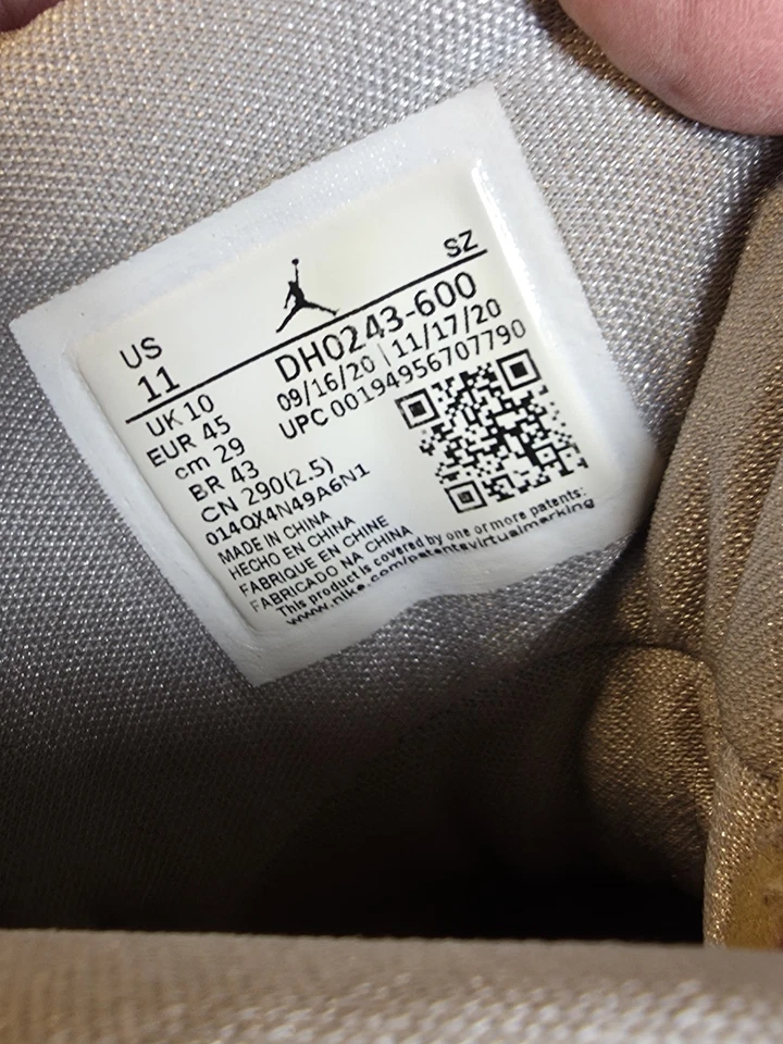 Talla 11 Nike Hombres Air Jordan Flight 45 Alto Rojo Zapatos DH0243-600 (#1890) Foto 4 de 4