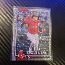 Kristian Campbell 2026 Topps Series 1 Crackle Silver Foil Boston Red Sox #125