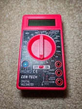 Cen-Tech Seven Function Digital Multimeter - No Probes