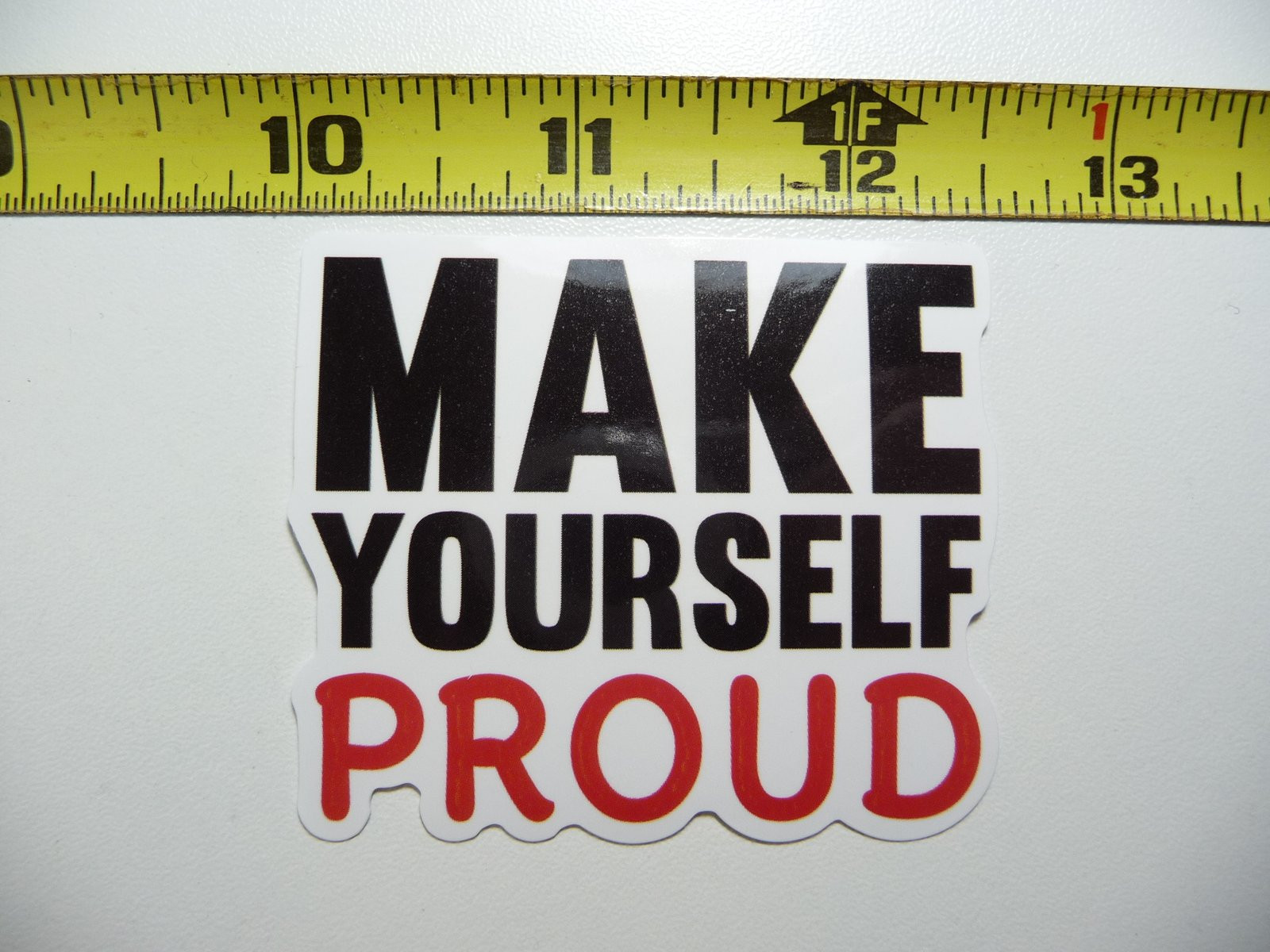 Motivational Fitness Decal for Weightlifting and Exercise Goals