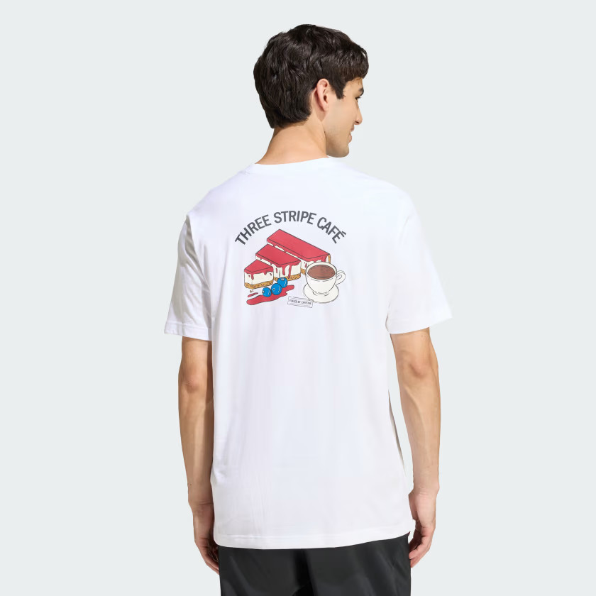adidas men COFFEE CAFE CHEESECAKE GRAPHIC T-SHIRT | eBay