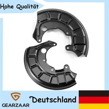 2x Ankerblech Bremsscheibe Vorne für VW Golf II 19E, 1G1 Golf III 1H1 DHL