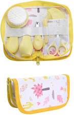 Baby Grooming Kit, Infant Safety Care Set with Hair Brush Comb Nail Clipper Nasa