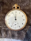 Antique 1919 Elgin Grade 303 Pocket Watch Movement Running Ticks 12s 7j USA