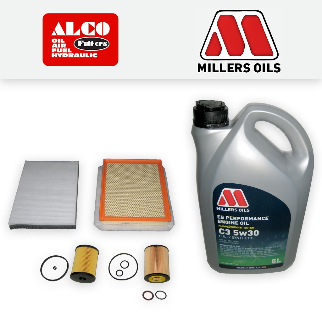 SERVICE KIT for VAUXHALL/OPEL ASTRA H 1.7 CDTI OIL AIR FUEL CABIN FILTERS +OIL